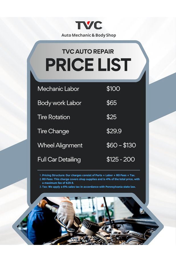 Price List